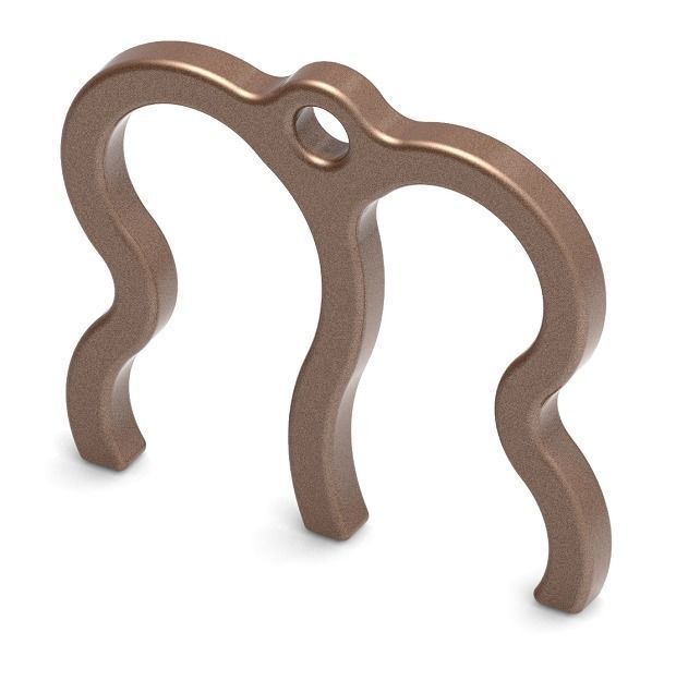 Classic Letter M - Pendant 3D print model_1