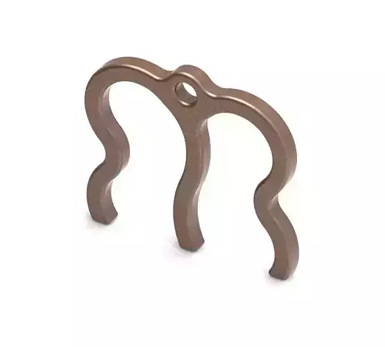 Classic Letter M - Pendant