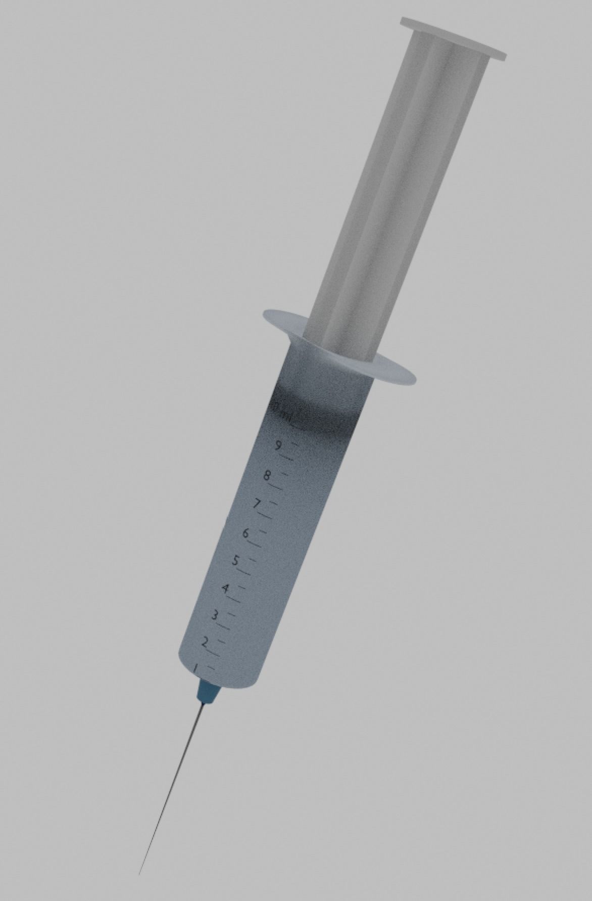 10ml Syringe Free 3D model_1