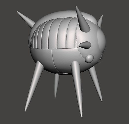 Namek Spaceship 3D Model 3D print model