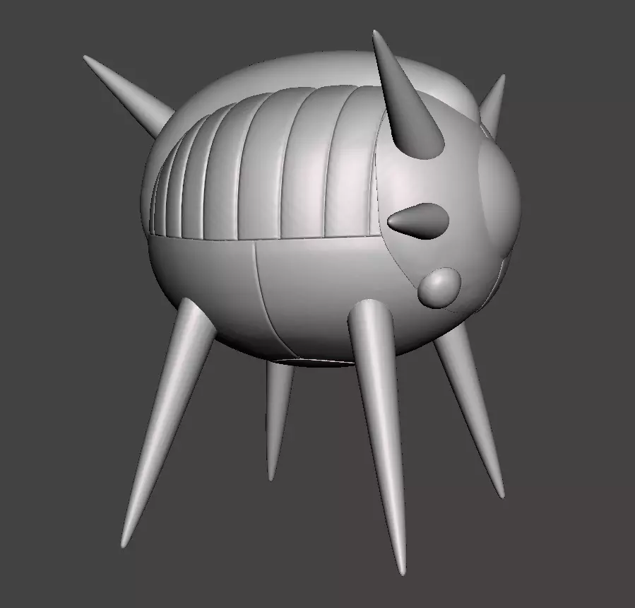 Namek Spaceship 3D Model 3D print model