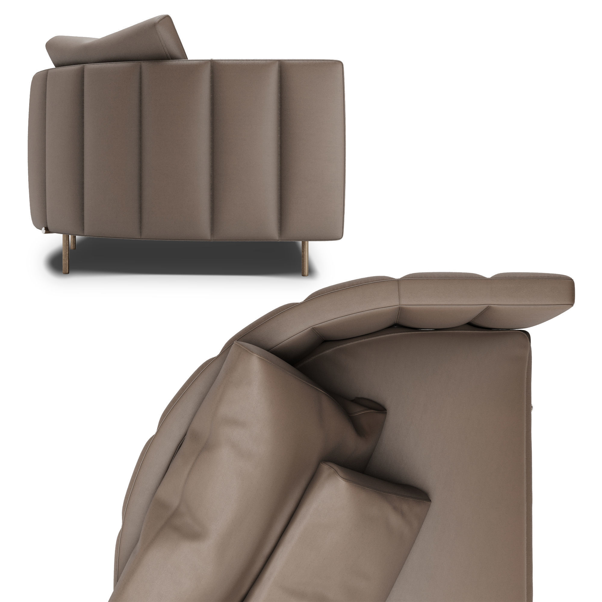 TORII Minotti Sofa 3D model_2