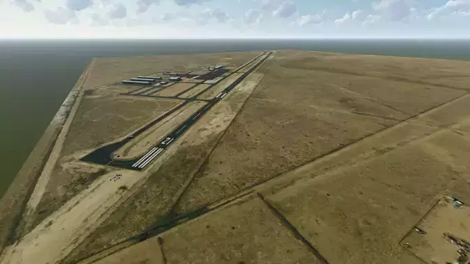 Belen Regional Airport 3D model