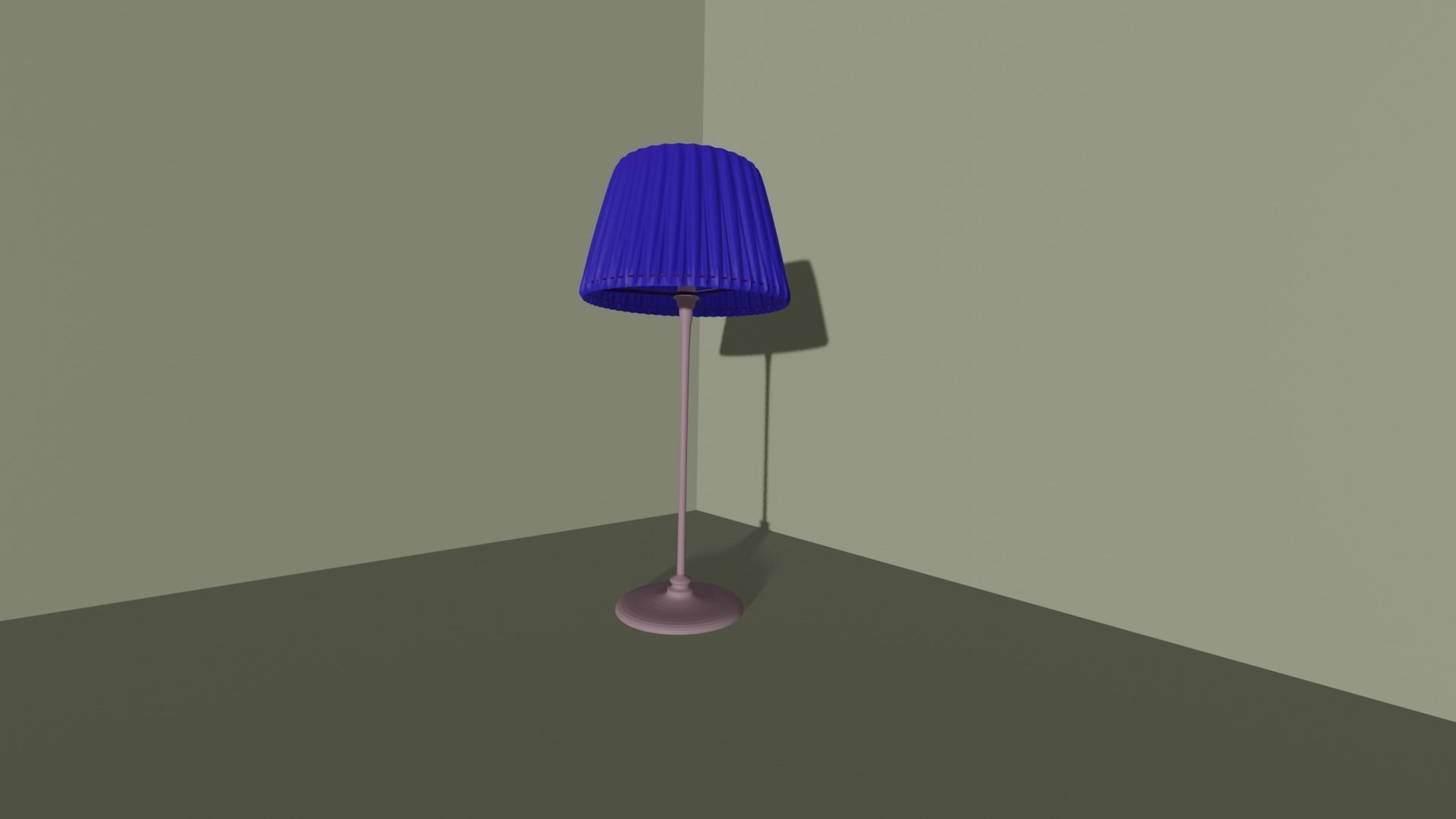 old fashioned lamp 3D model_5