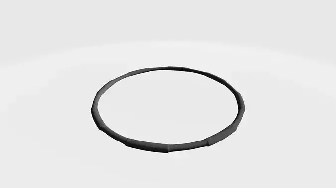 Hula hoop 3D print model