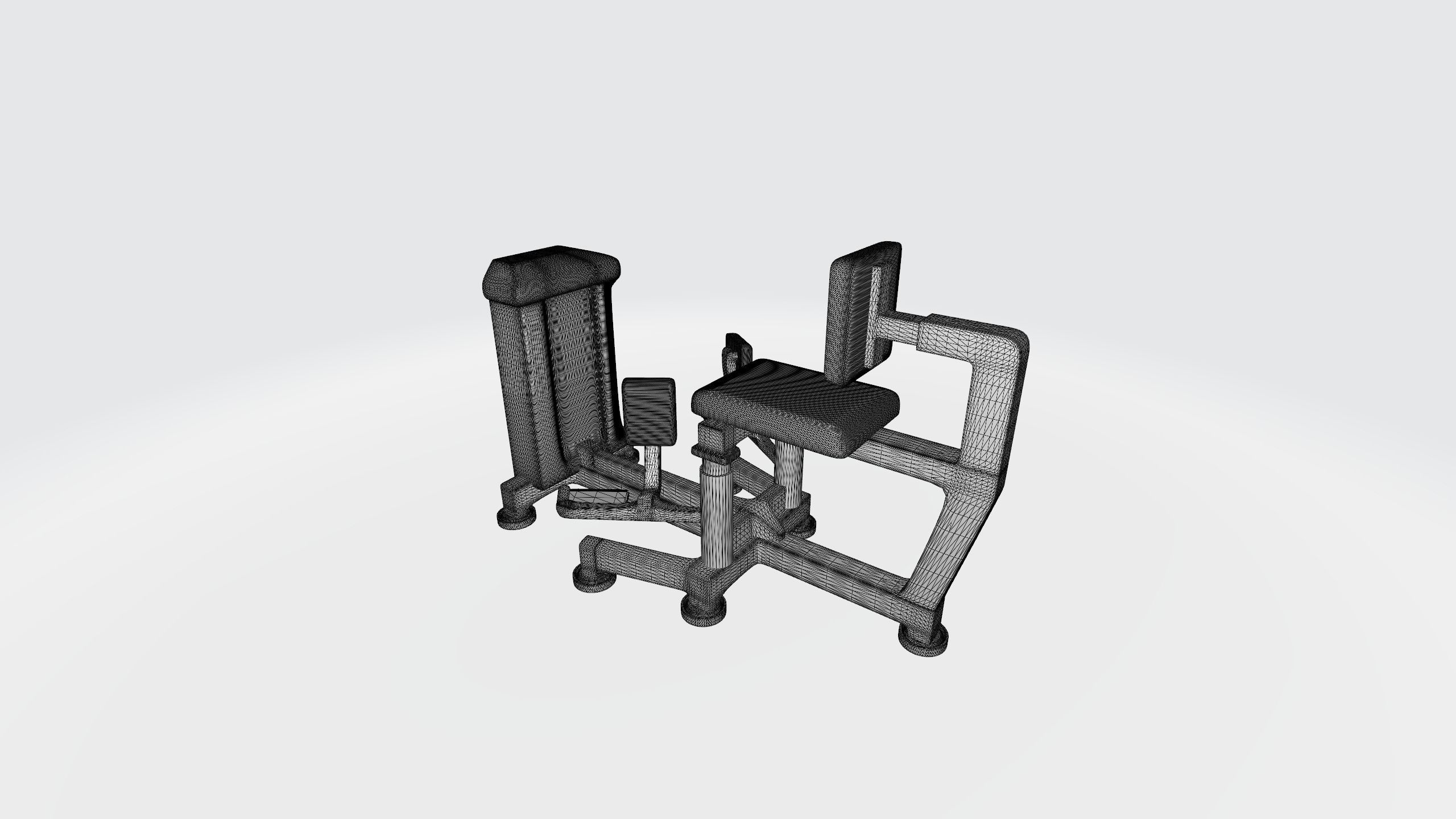 Hip compression trainer 3D print model_4
