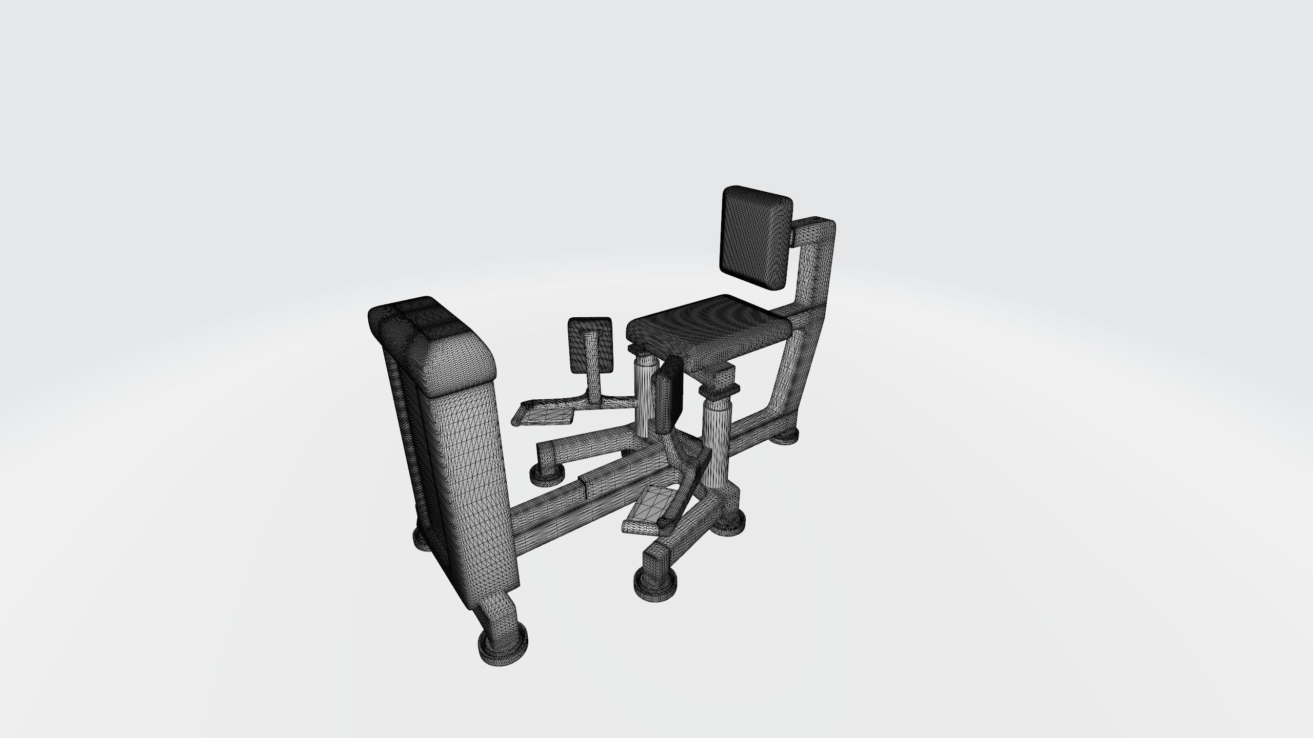 Hip compression trainer 3D print model_3