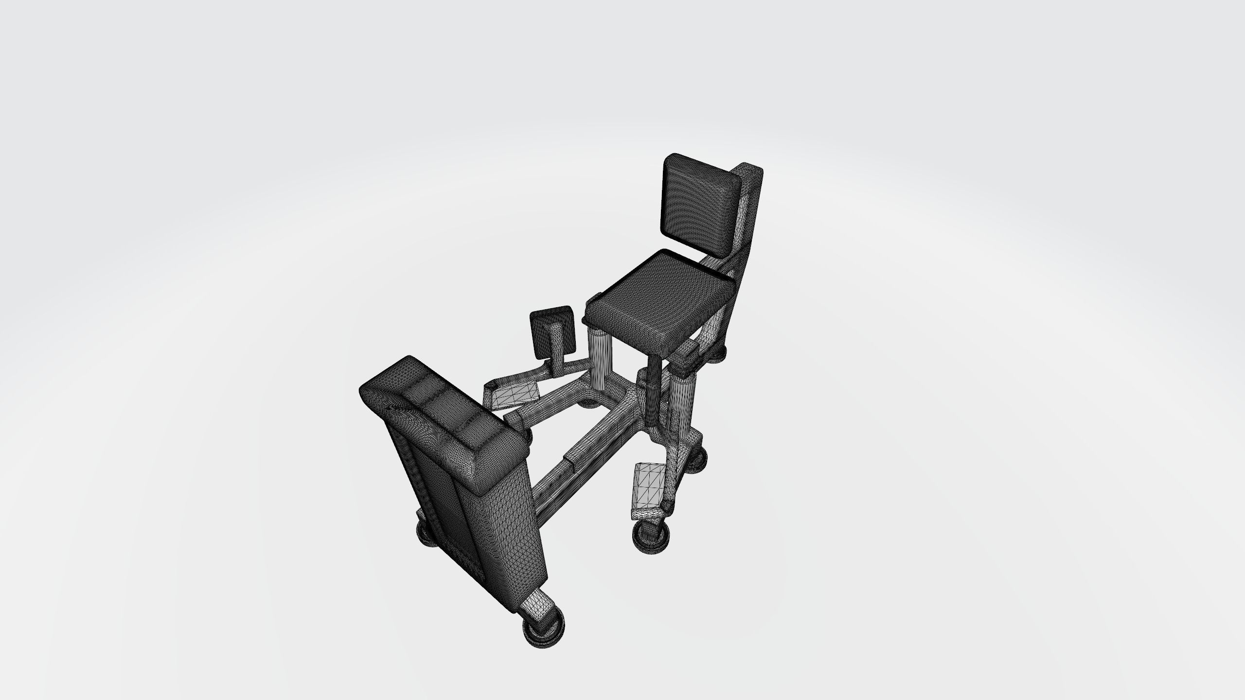 Hip compression trainer 3D print model_5