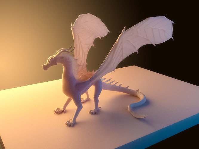 Dragon of LeafWings  Tribe from Wings of Fire 3D print model