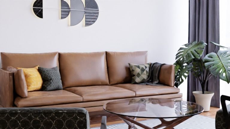 living room 3D model_1