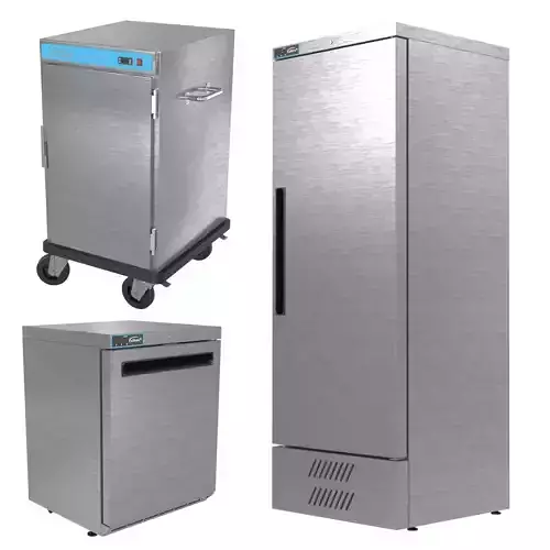 Kitchen equipment Viktor heated trolley Williams freezer 3D model