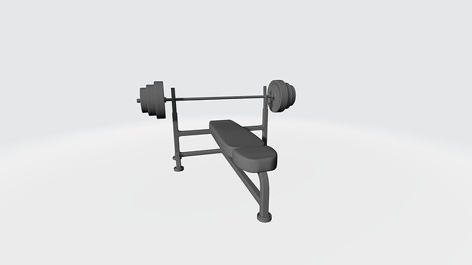 Press bench 3D print model