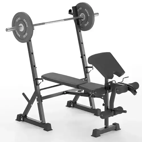 Gym-chest-press-machin-fitness-tools-black-02 gym bench with weights