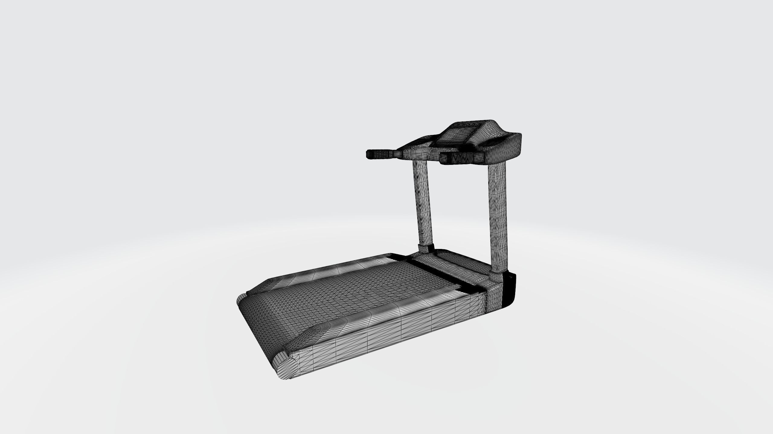 Treadmill tread machine 3D print model_3