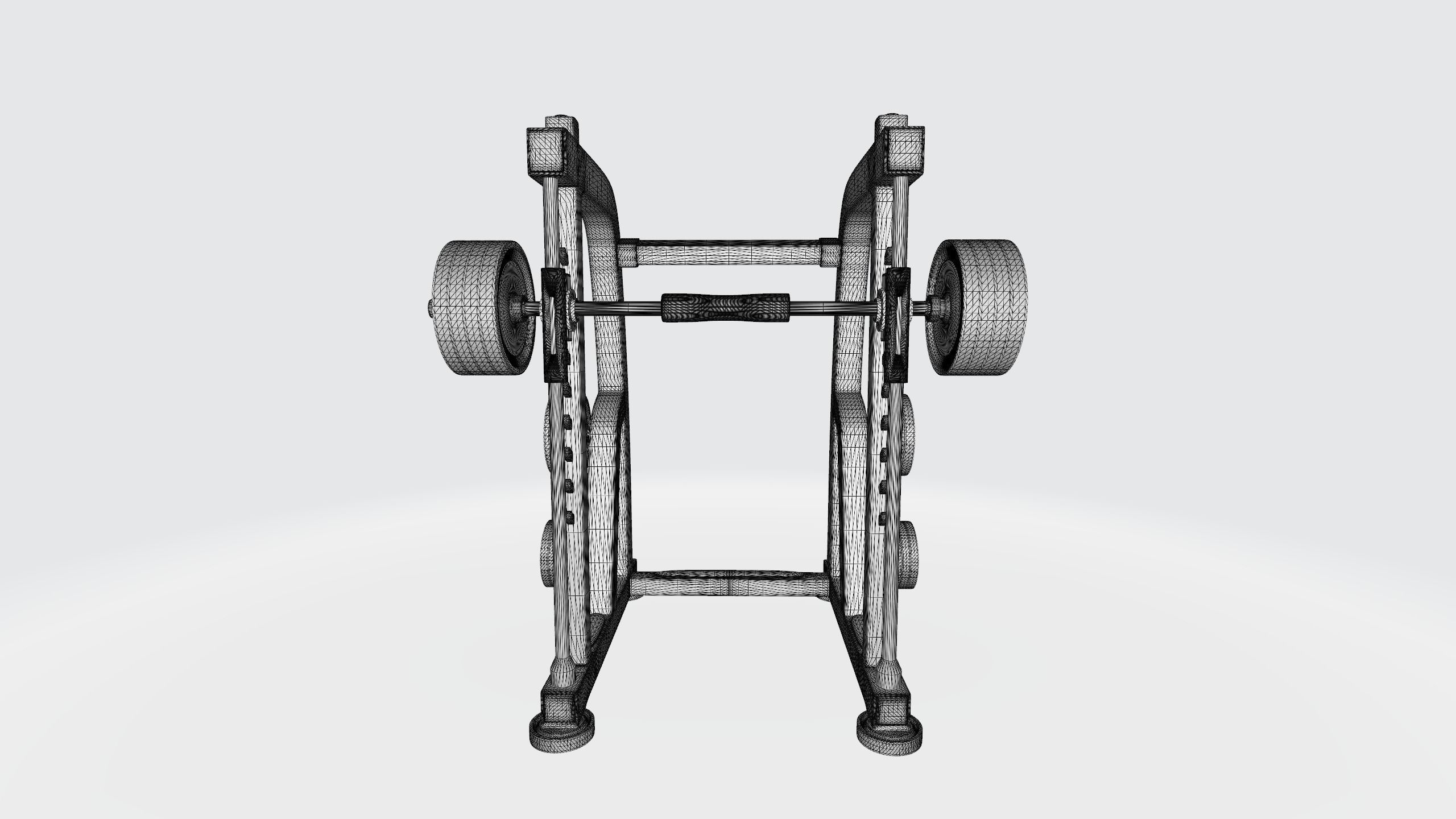 Smiths car trainer 3D print model_5