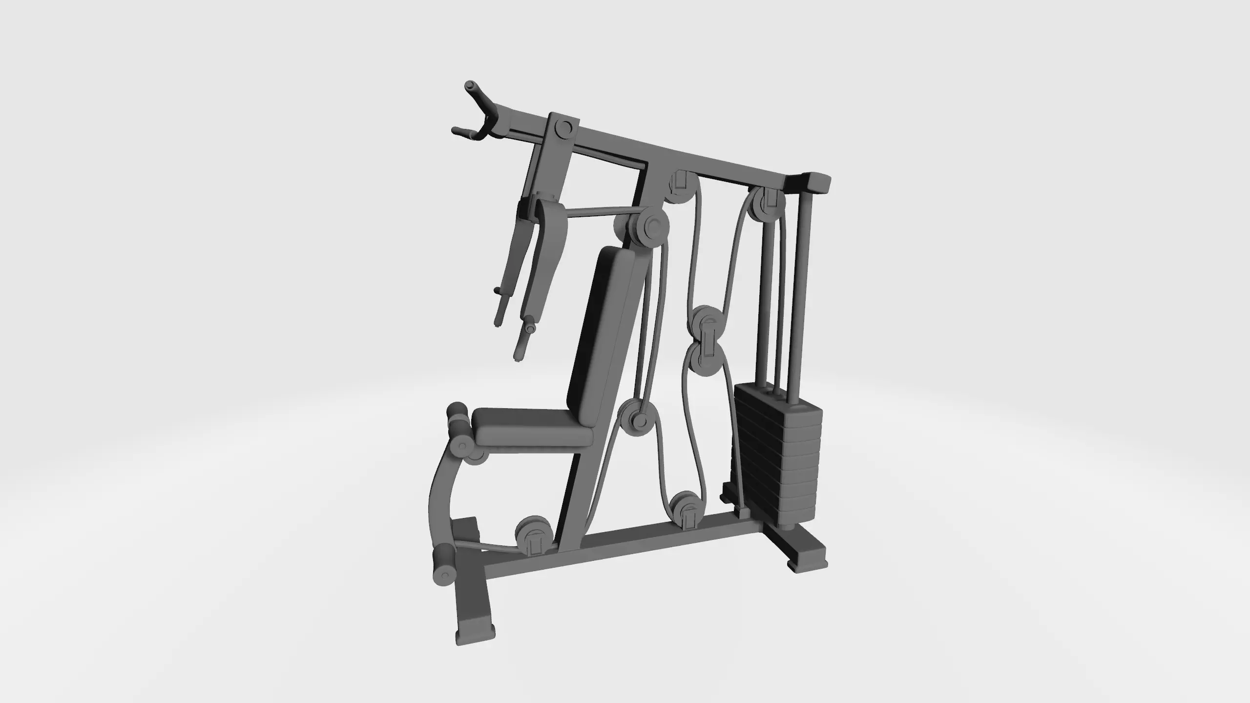 Power complex 3D print model_0