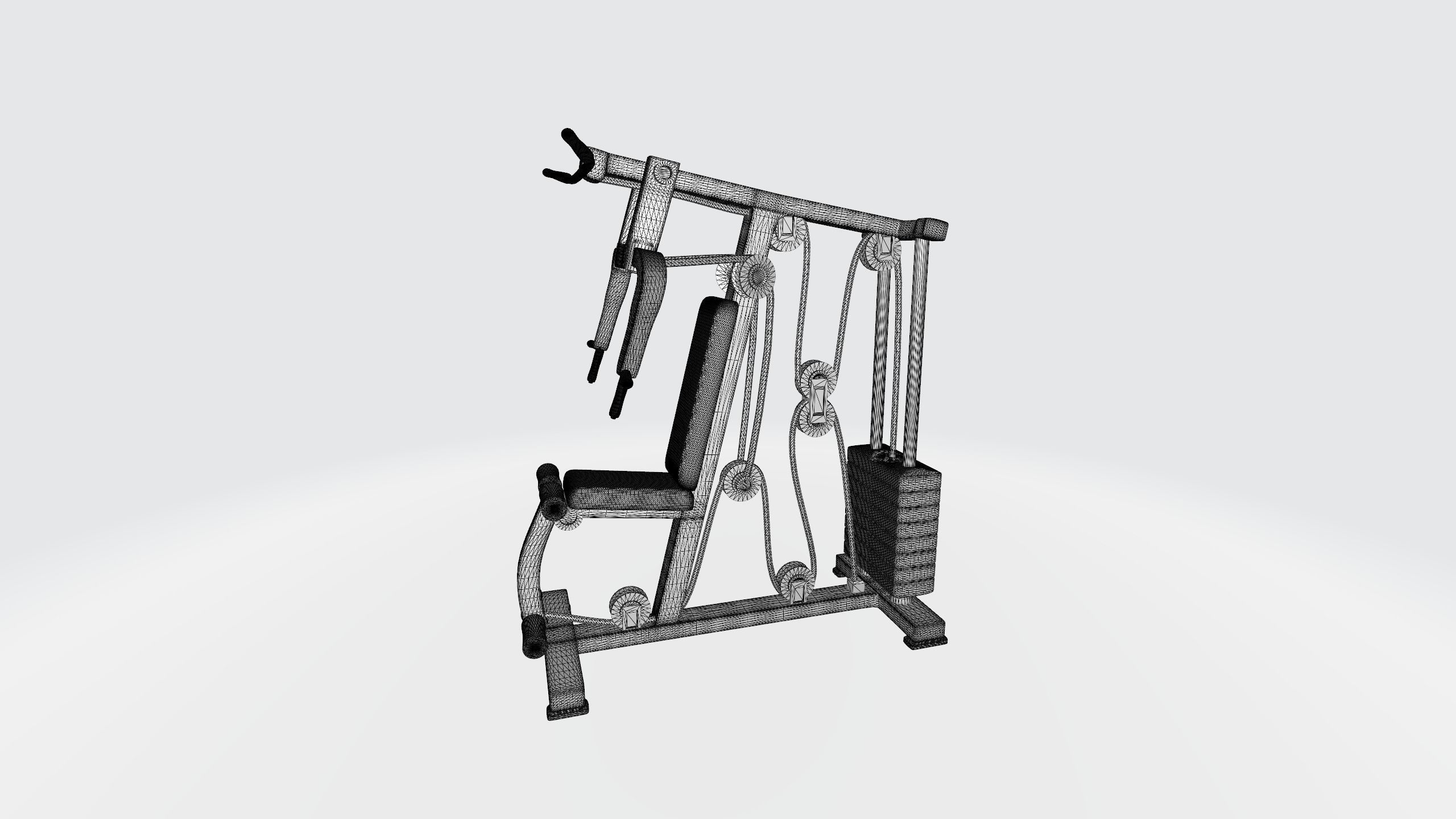 Power complex 3D print model_3