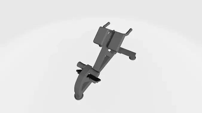 Exercise machine 3D print model