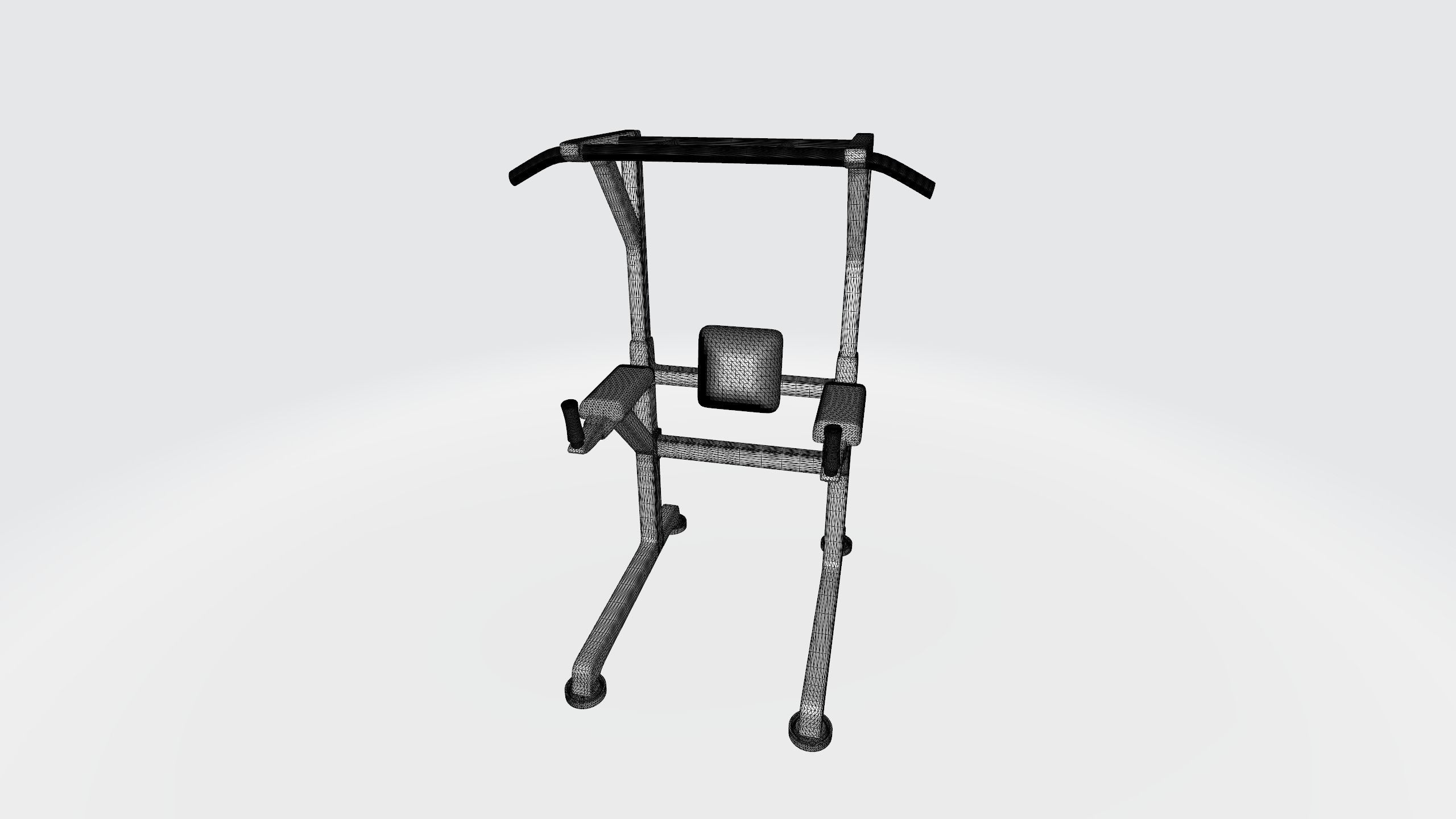 Horizontal bar 3D print model_5