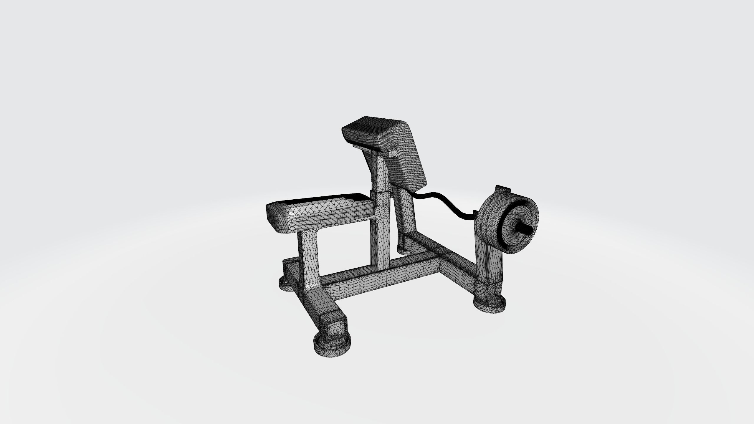 Biceps trainer 3D print model_4