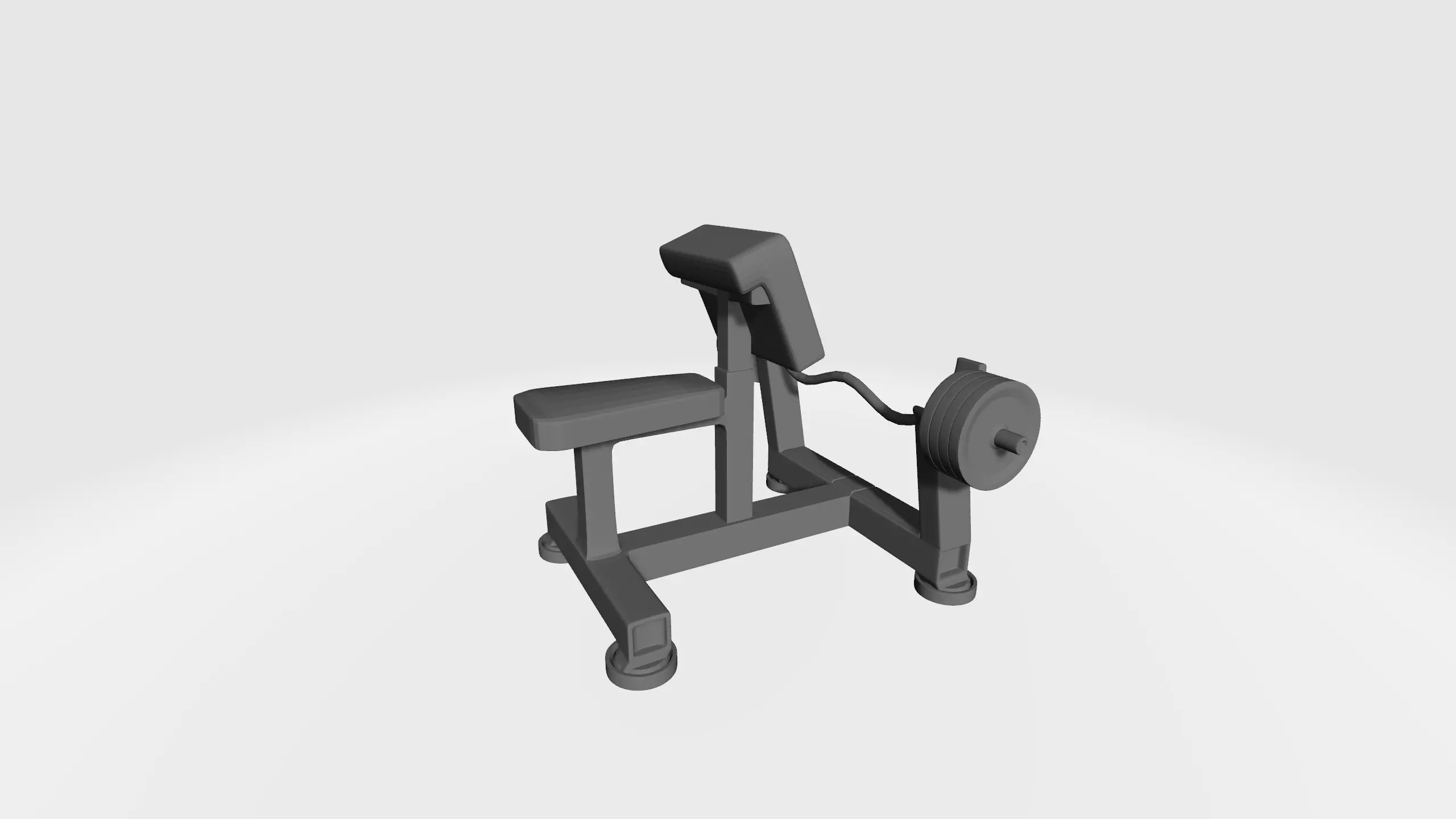 Biceps trainer 3D print model_0