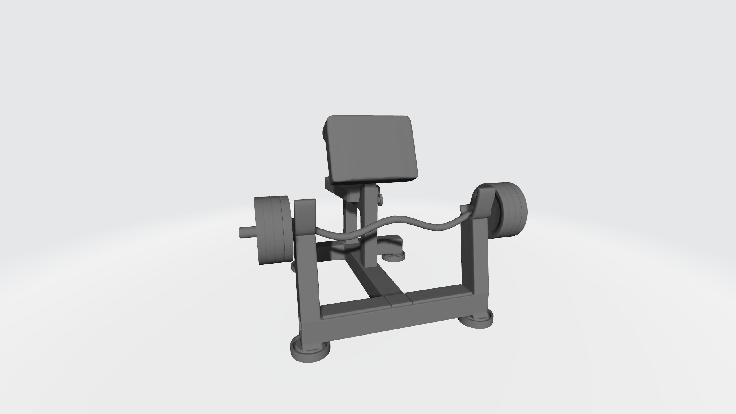 Biceps trainer 3D print model_2