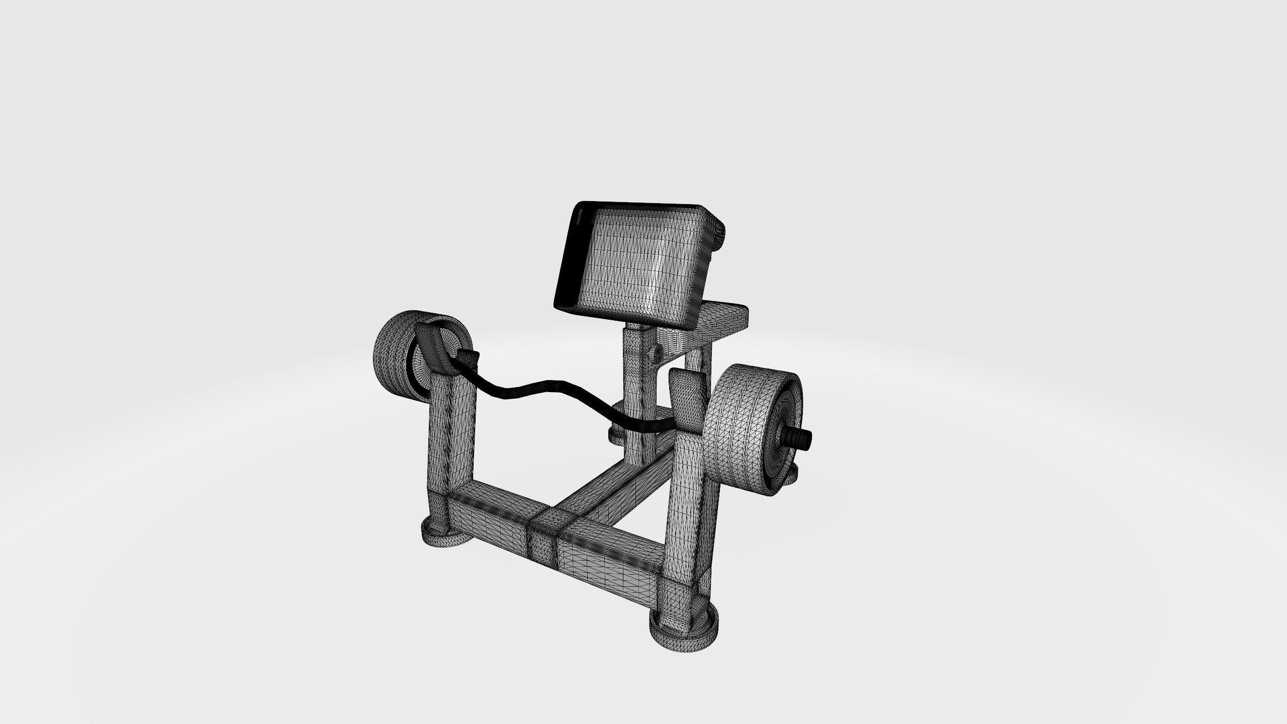 Biceps trainer 3D print model_5