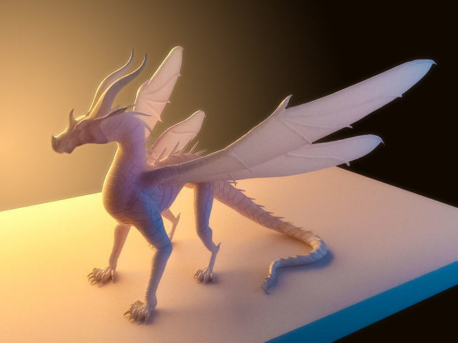 Dragon of HiveWings Tribe from Wings 3D print model