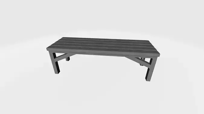 Bench outdoor table
