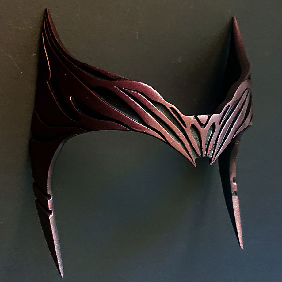 Scarlet Witch tiara 3D print model_8