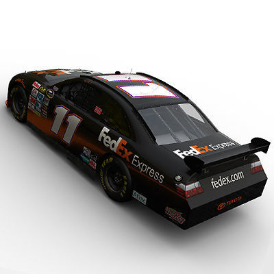 Nascar 2009 Joe Gibbs Racing Team Cars 3D model_13