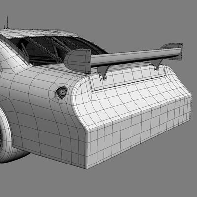 Nascar 2009 Joe Gibbs Racing Team Cars 3D model_24