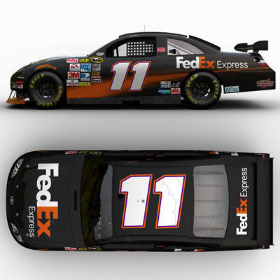 Nascar 2009 Joe Gibbs Racing Team Cars 3D model_16