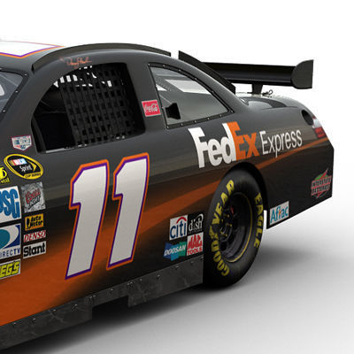 Nascar 2009 Joe Gibbs Racing Team Cars 3D model_6