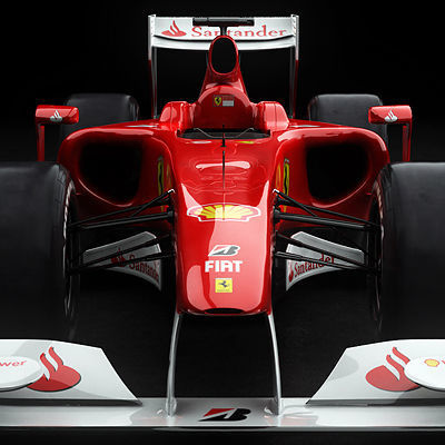 F1 2010 Ferrari F10 3D model_10