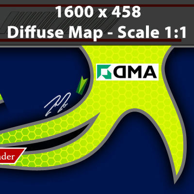 Helmet F1 2010 Fernando Alonso and Felipe Massa 3D model_17