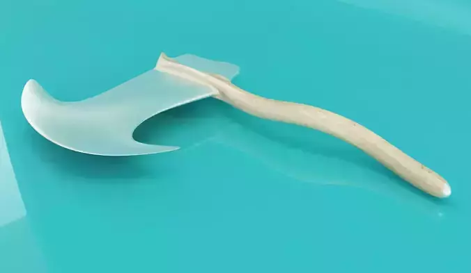 Basic Axe Low-poly 3D model