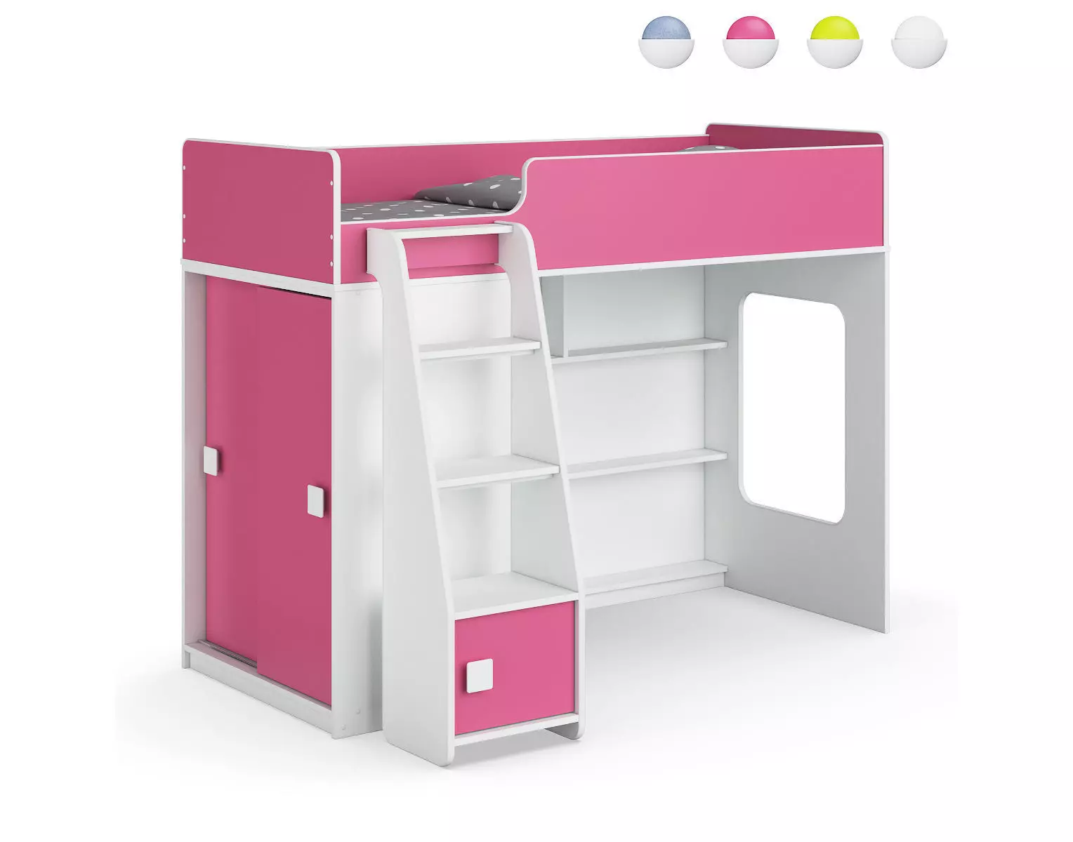 Legenda K42F with LP42B childrens modular bed 3D model_0