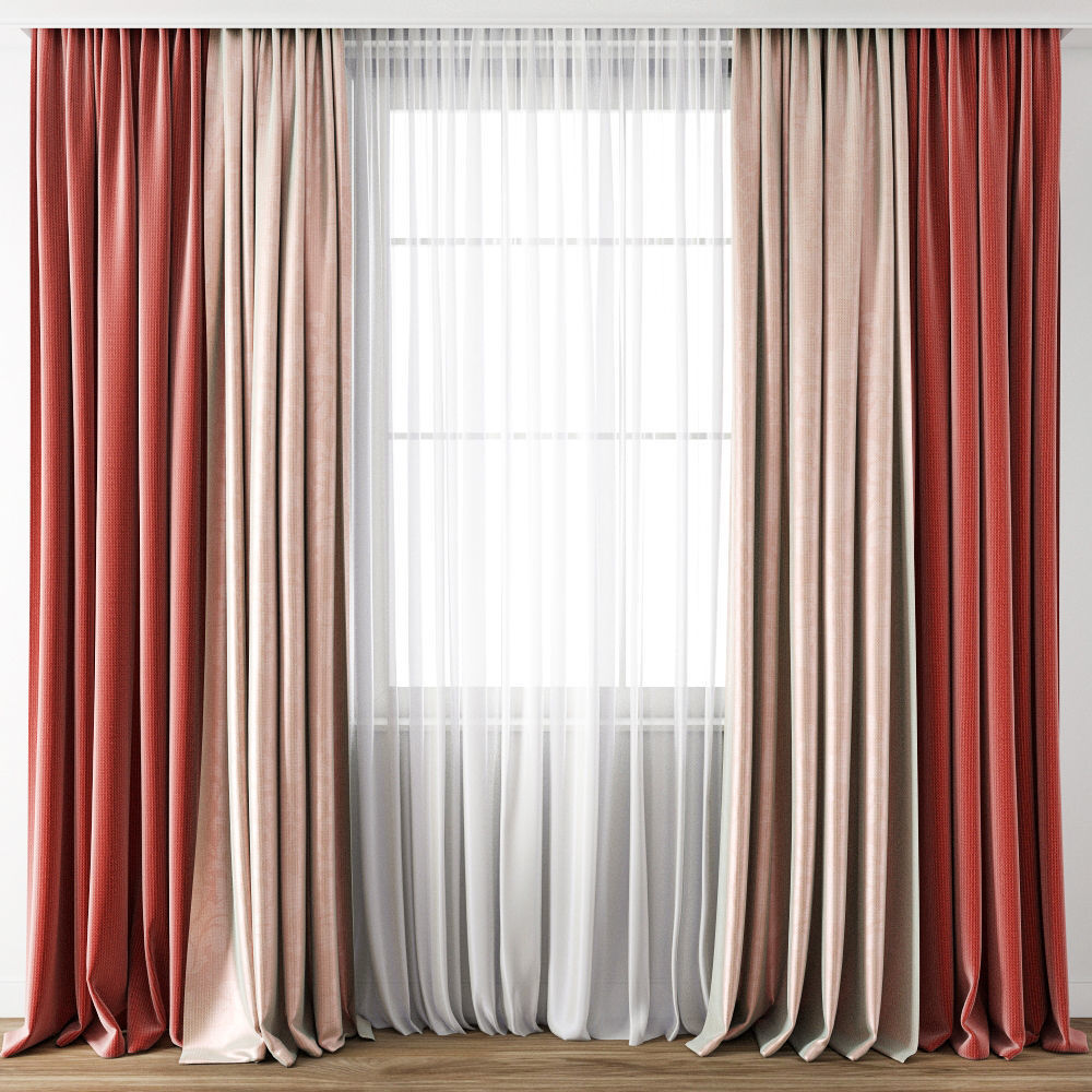 Curtain 144 3D model_3