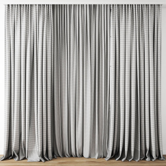 Curtain 144 3D model_2