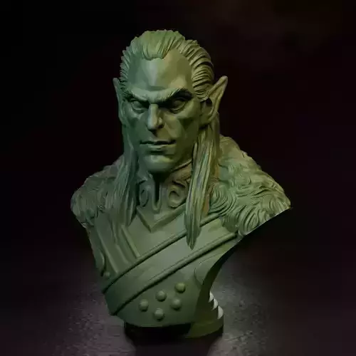 Rahadin Bust Professionally Pre-Supported