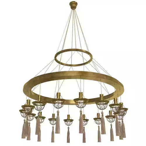 Lutyens Concentric Hoop Chandelier incollect