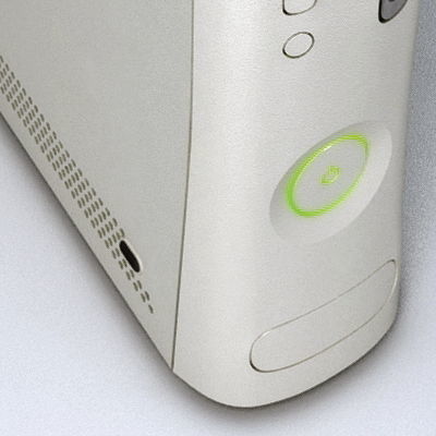 Xbox 360 and Controller 3D model_4