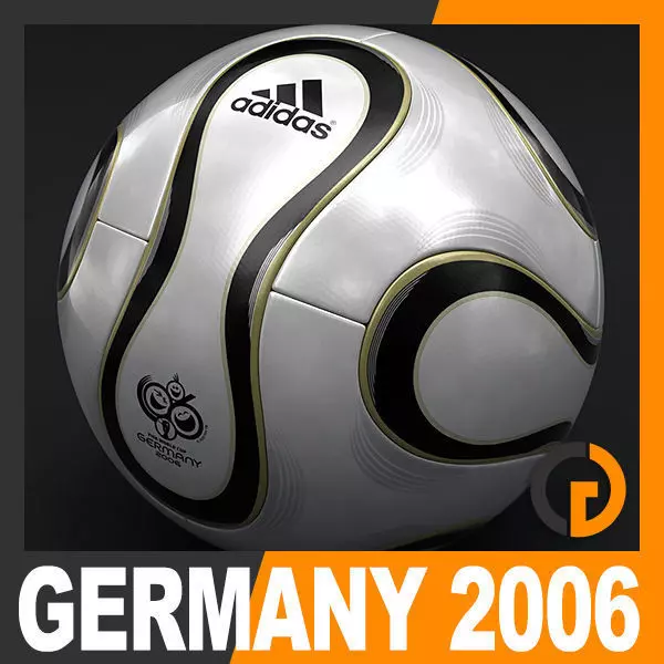 Teamgeist Germany FIFA World Cup 2006 Match Ball 3D model