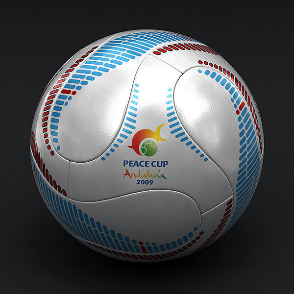 Teamgeist Andalucia Peace Cup 2009 Match Ball 3D model_1