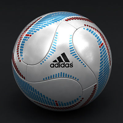 Teamgeist Andalucia Peace Cup 2009 Match Ball 3D model_4