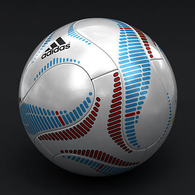 Teamgeist Andalucia Peace Cup 2009 Match Ball 3D model_3