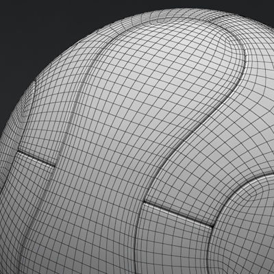 Teamgeist Andalucia Peace Cup 2009 Match Ball 3D model_8