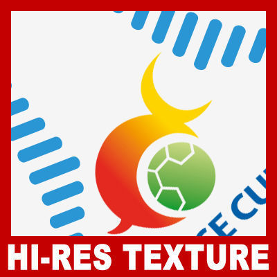 Teamgeist Andalucia Peace Cup 2009 Match Ball 3D model_10