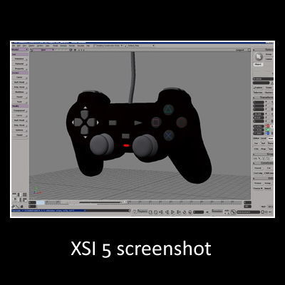 PS2 Controller Dualshock 2 3D model_15